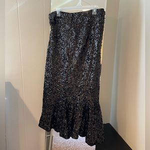 Mermaid Midi Sequin Skirt